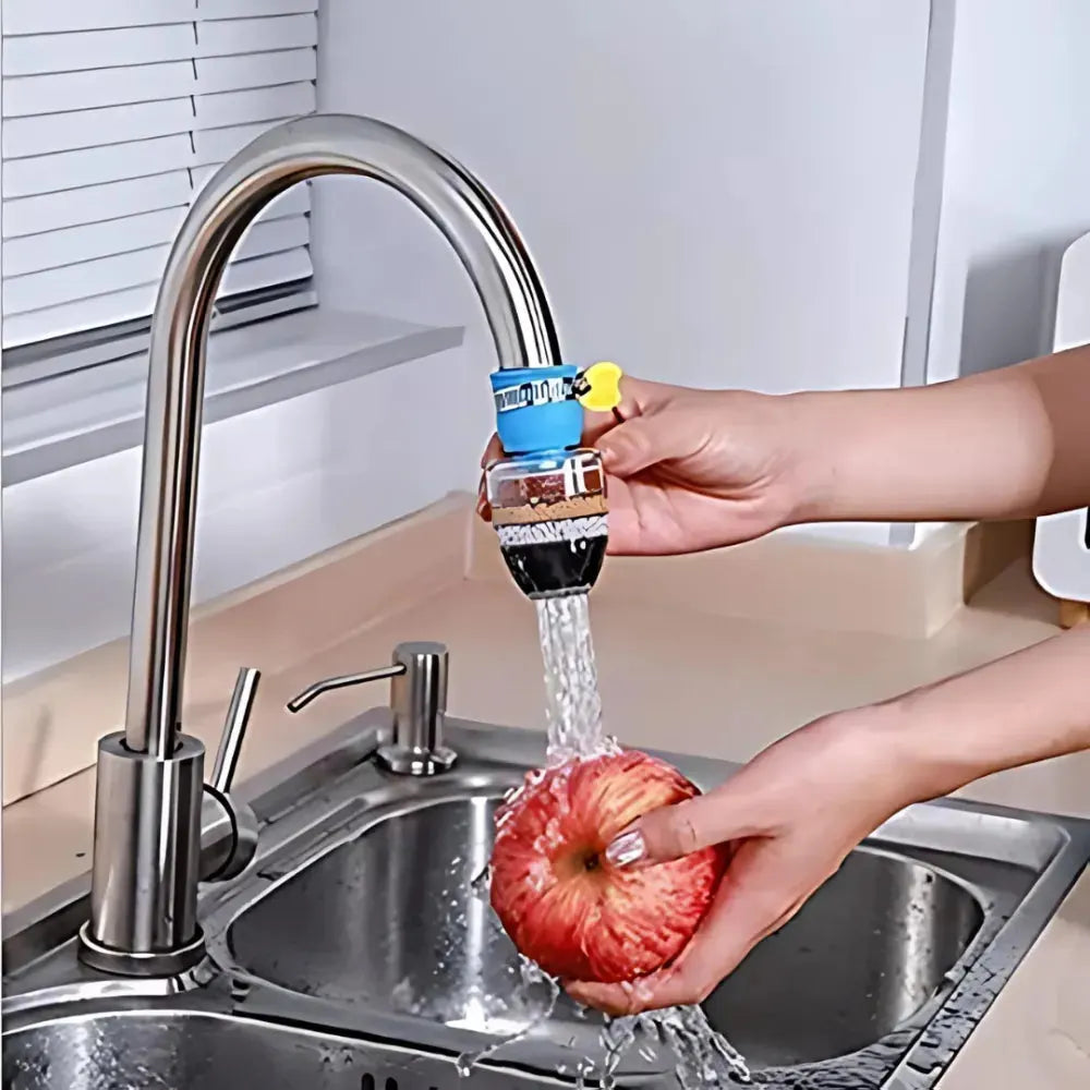 GogiCart™ Multi-Layer Faucet Water Filter – Activated Carbon (Buy 1 Get 1 free)