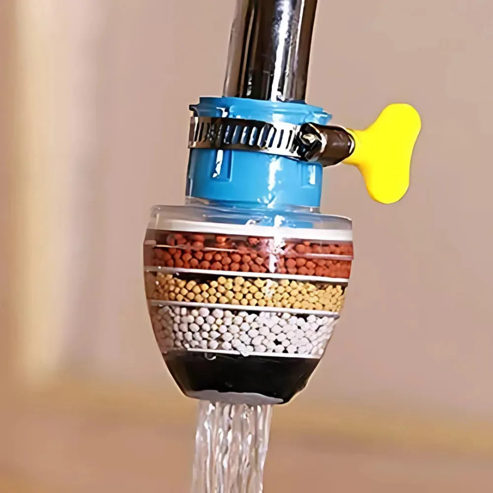 GogiCart™ Multi-Layer Faucet Water Filter – Activated Carbon (Buy 1 Get 1 free)