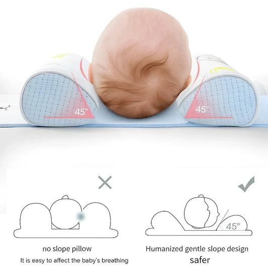 GogiCart™ Baby Comfort Pillow – For Peaceful Sleep & Perfect Head Shape