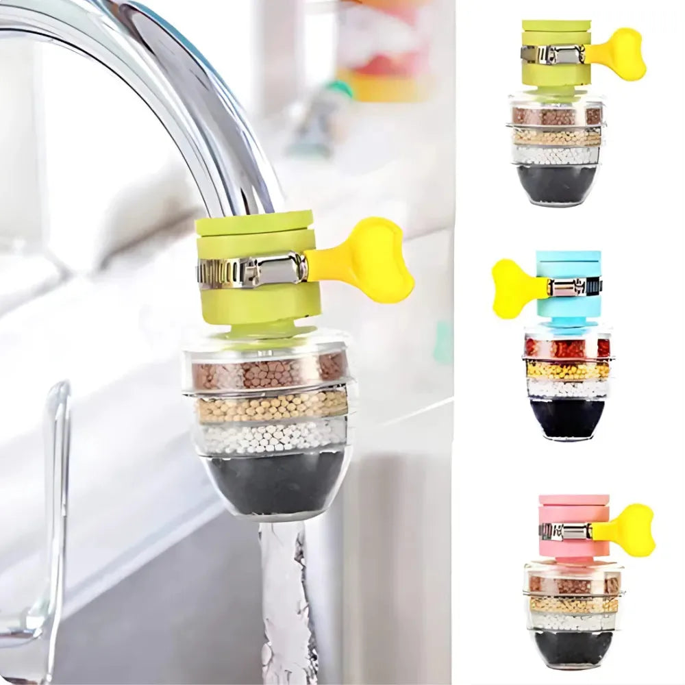 GogiCart™ Multi-Layer Faucet Water Filter – Activated Carbon (Buy 1 Get 1 free)