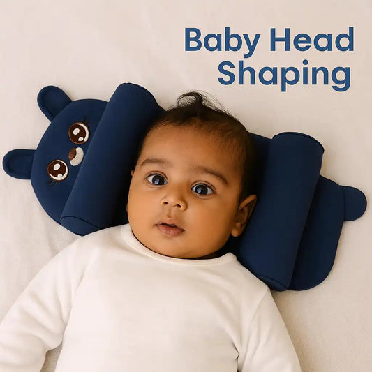 GogiCart™ Baby Comfort Pillow – For Peaceful Sleep & Perfect Head Shape